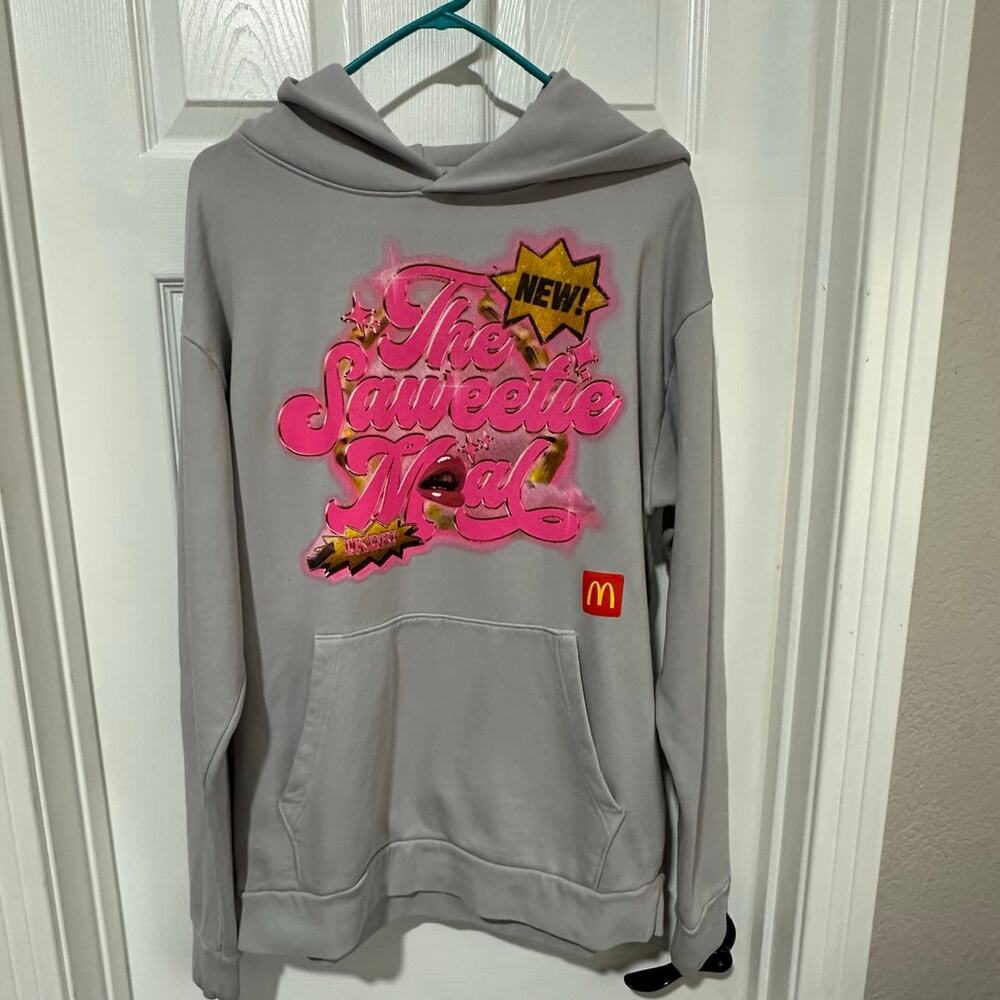 Unreleased Saweetie X McDonalds Collab The Saweetie Meal Hoodies Medium